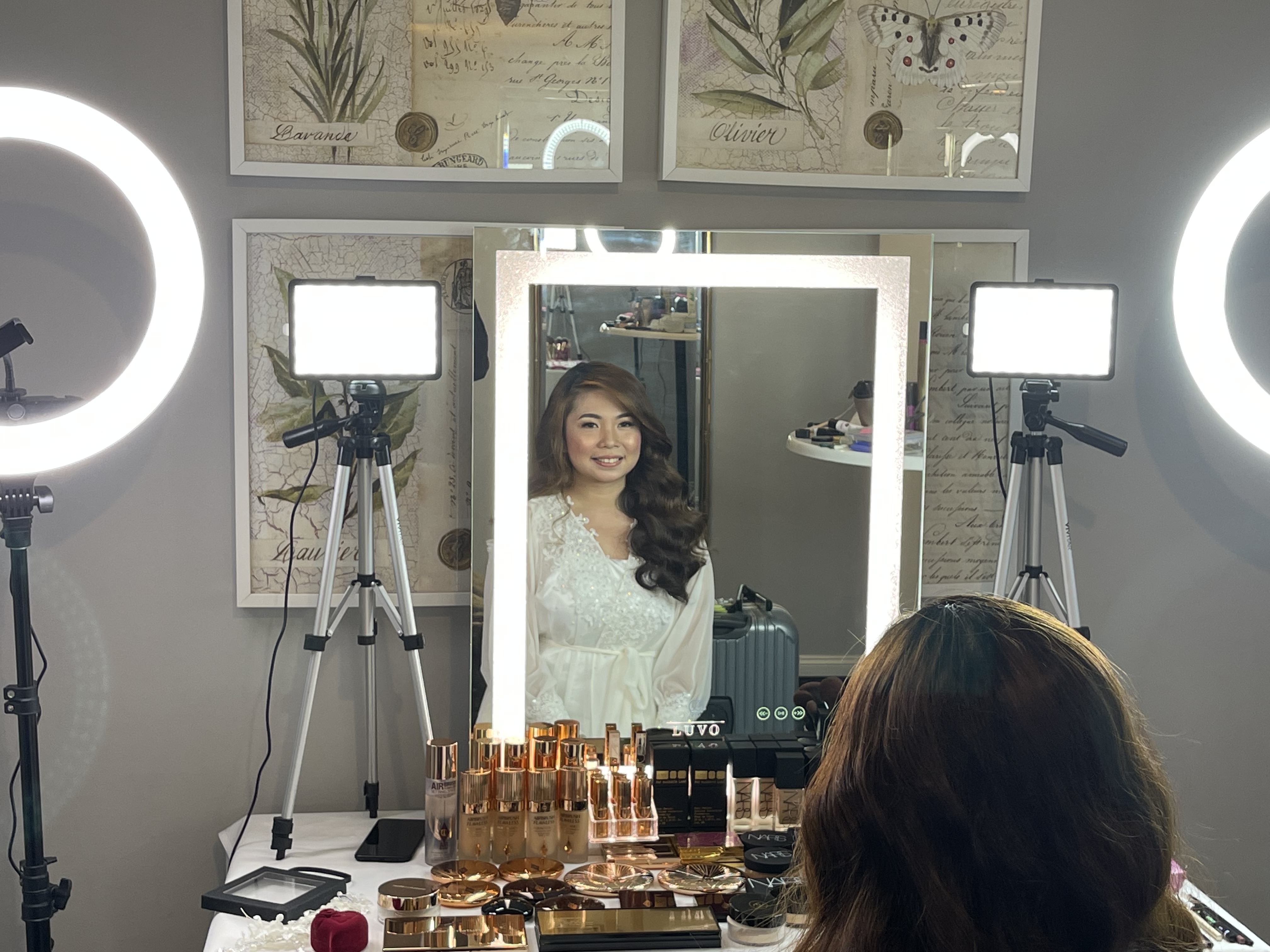 We usually understand how makeup works in relation to lighting and photography.